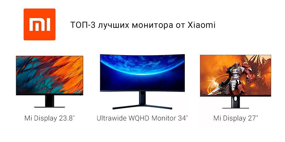ТОП-3 лучших монитора от Xiaomi