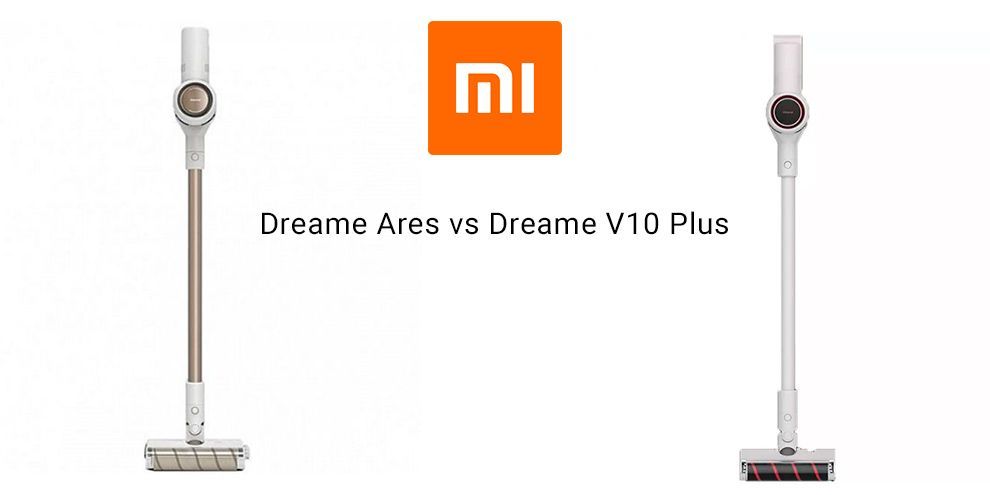 Сравнение ручных пылесосов Dreame Ares и Dreame V10 Plus