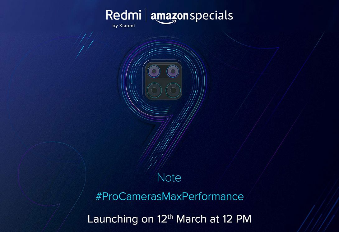 Не пропустите онлайн презентацию Redmi Note 9 12 марта 2020 года в полдень